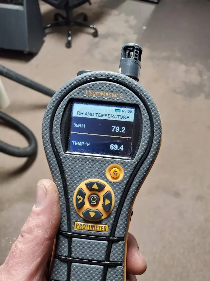 Moisture meter humidity assessment for Fire & Smoke Damage Restoration in Carbondale